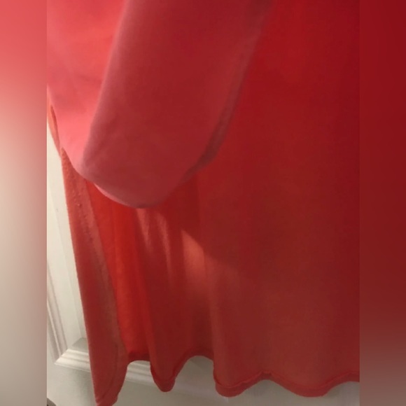 Cantaloupe Peachy 2X NEW DIRECTIONS Womens Blouse Shirt Top Plus Gorgeous Pretty - Picture 4 of 6